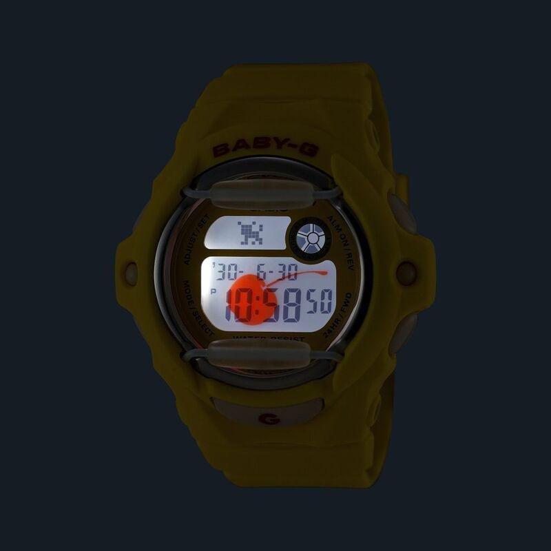 Casio Baby-G Casual Women Watch Bg-169Ch-4Dr Yellow, , large image number 1