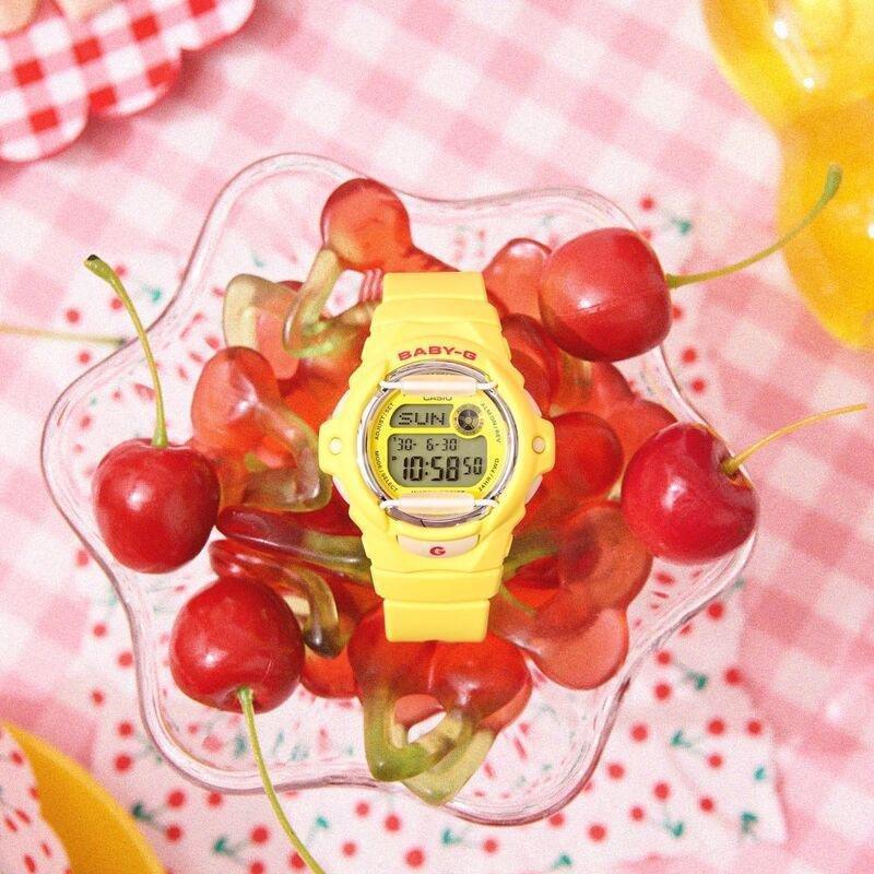 Casio Baby-G Casual Women Watch Bg-169Ch-4Dr Yellow, , large image number 2