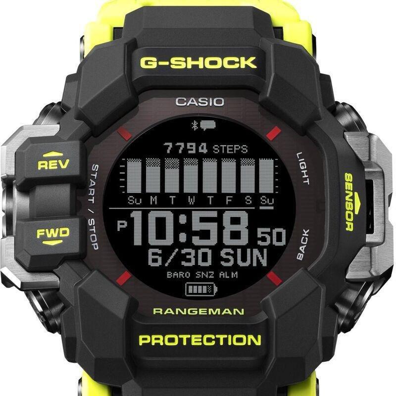 Casio G-Shock Master Of G - Land Rangeman Men Watch Gpr-H1000Ry-1A9Dr Black, , large image number 4