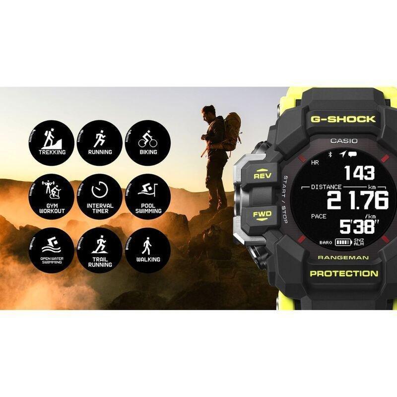 Casio G-Shock Master Of G - Land Rangeman Men Watch Gpr-H1000Ry-1A9Dr Black, , large image number 6