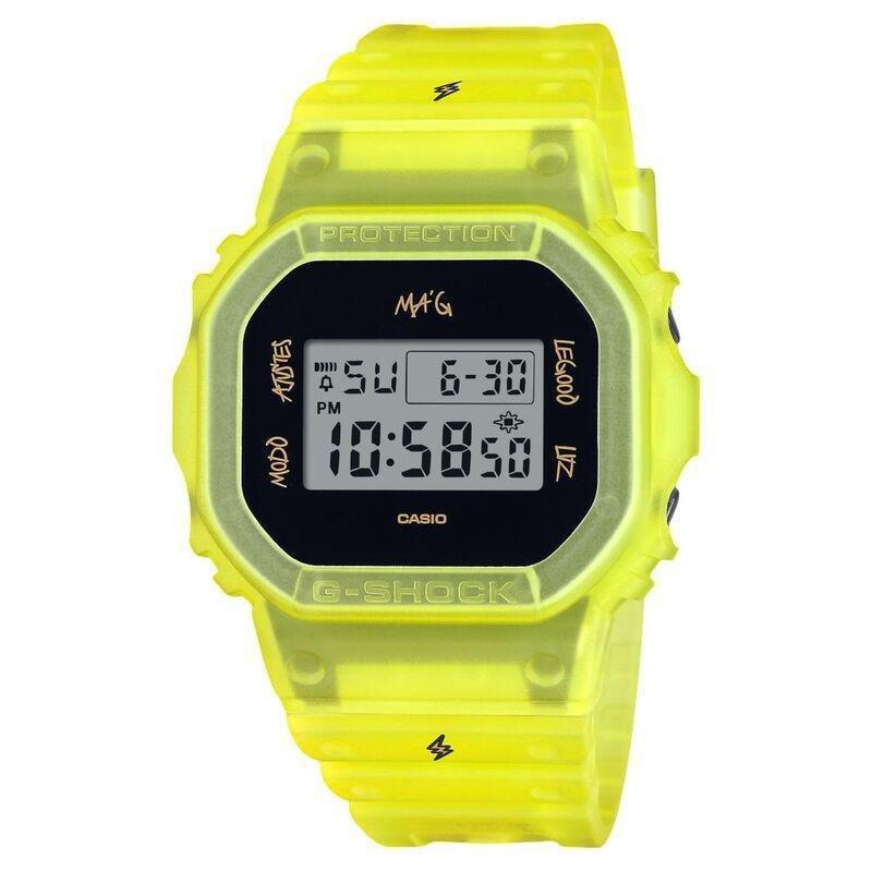 Casio G-Shock J Balvin Collaboration Model Dwe-5600Jb-1A9Dr Yellow, , large image number 0