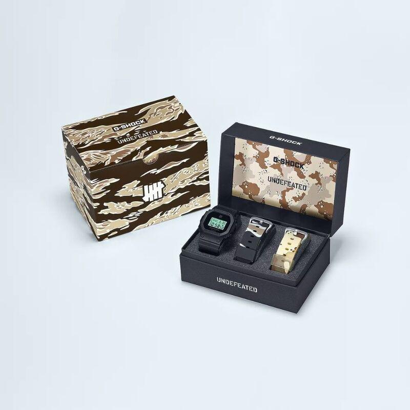 Casio G-Shock Collaboration With Undefeated Watch Dwe-5600Ud-1Dr Black, , large image number 1