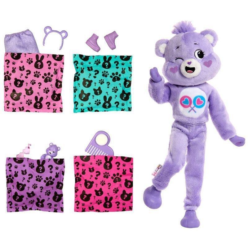 Barbie Cutie Reveal Care Bears Series - Share Bear (Blonde), , large image number 1