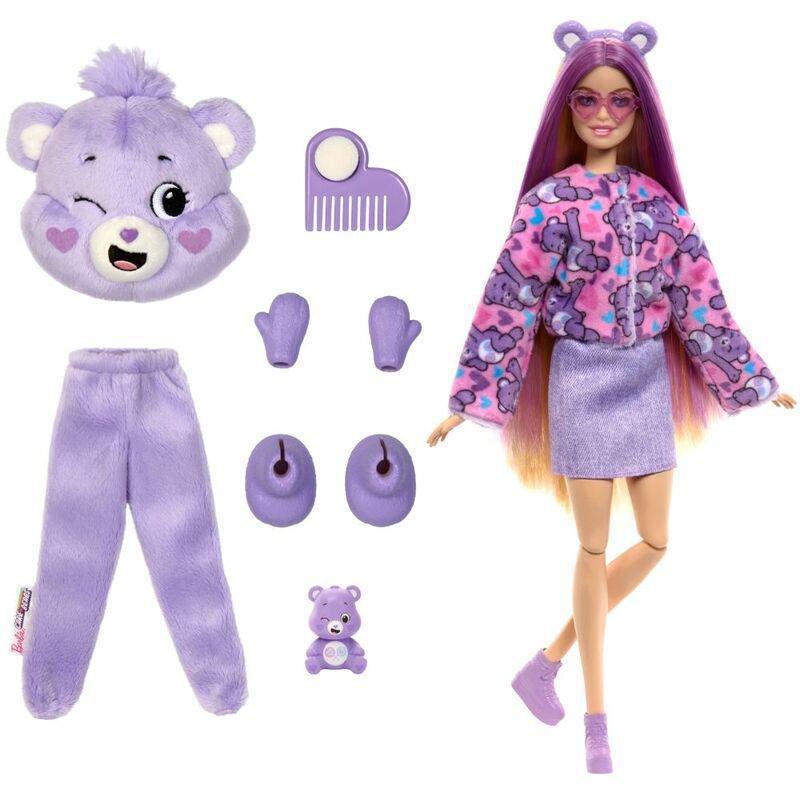 Barbie Cutie Reveal Care Bears Series - Share Bear (Blonde), , large image number 4