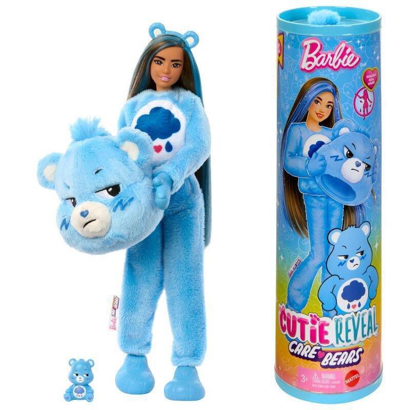 Barbie Cutie Reveal Care Bears Series - Grumpy Bear (Brunette), , medium