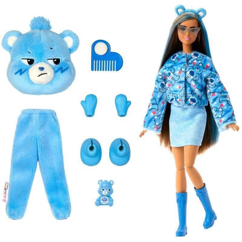 Barbie Cutie Reveal Care Bears Series - Grumpy Bear (Brunette), , large image number 1