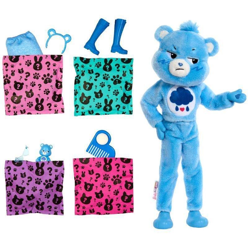 Barbie Cutie Reveal Care Bears Series - Grumpy Bear (Brunette), , large image number 2