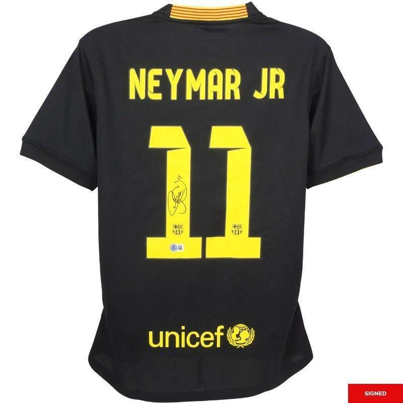 Bootroom Collection Neymar Jr #11 Fc Barcelona 14/15 Third Signed Jersey, , large image number 0
