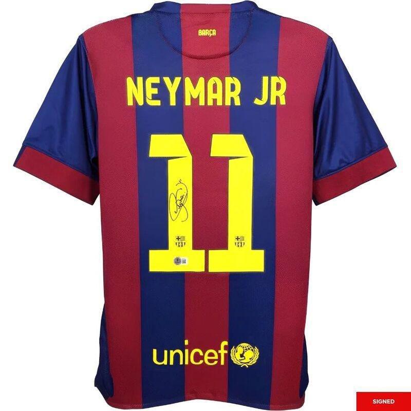 Bootroom Collection Neymar Jr #11 Fc Barcelona 14/15 Home Signed Jersey, , large image number 0