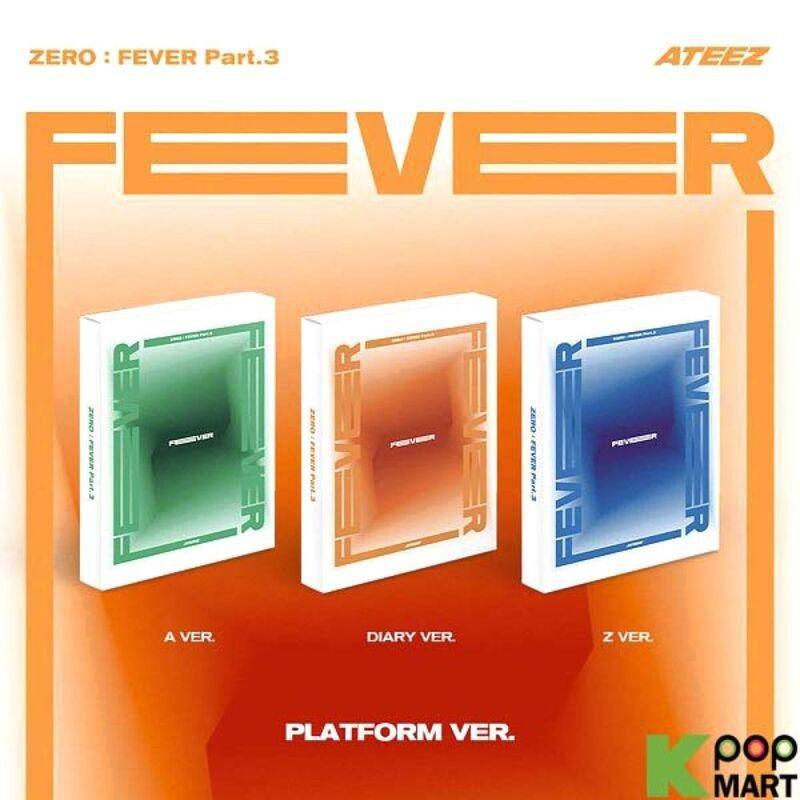 Zero : Fever Part.3 (Platform Ver.) (Assortment - Includes 1) | Ateez, , medium