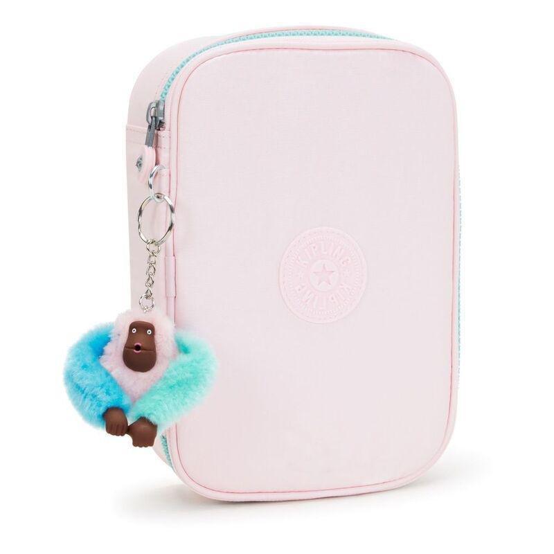 Kipling 100 Pens Sea Pink Met Pencil Cases, , large image number 3