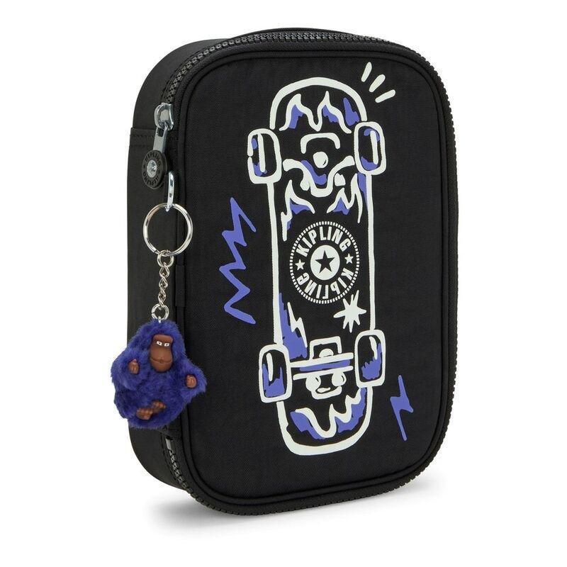 Kipling 100 Pens Fire Skate Pencil Cases, , large image number 2