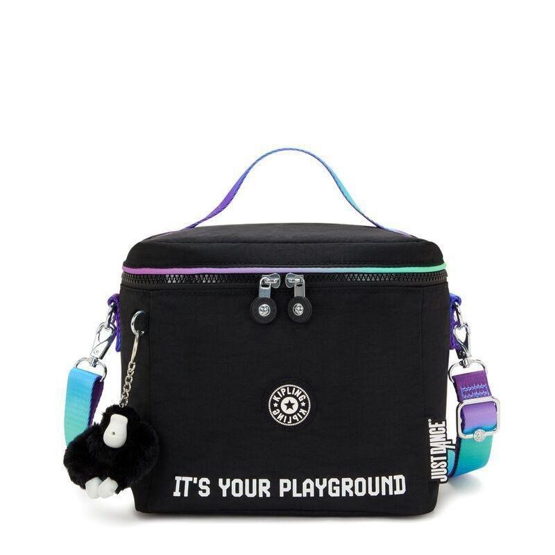 Kipling Graham Dance Black Lunch Bag, , medium