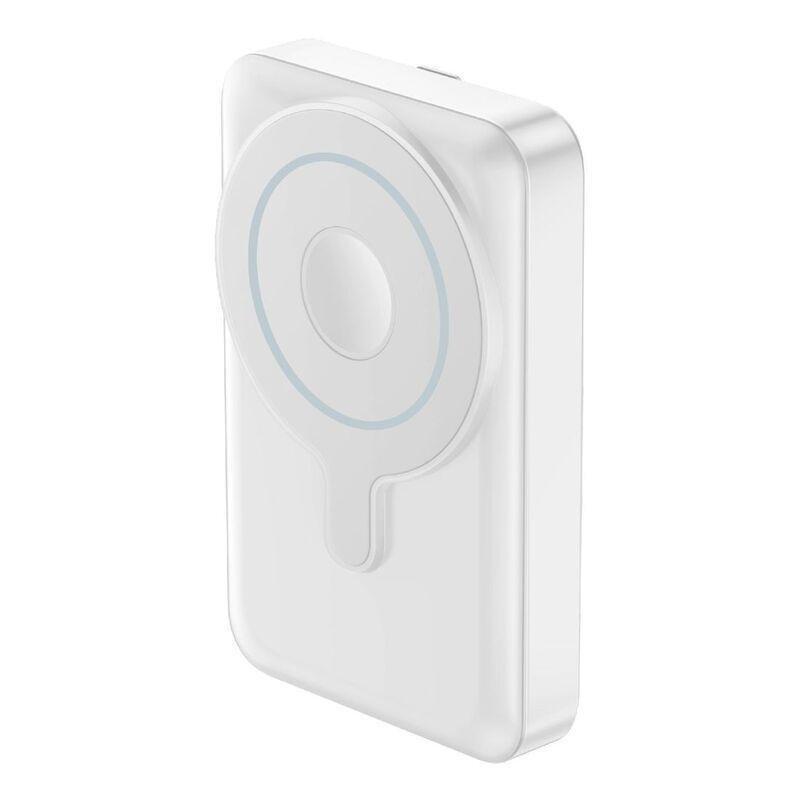 Bazic GoPower 10000mAh MagSafe Compatible Power Bank with Built-In Apple Watch Charger - White, , large image number 0