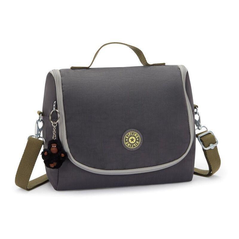 Kipling New Kichirou Back To Grey Lunch Bag, , medium