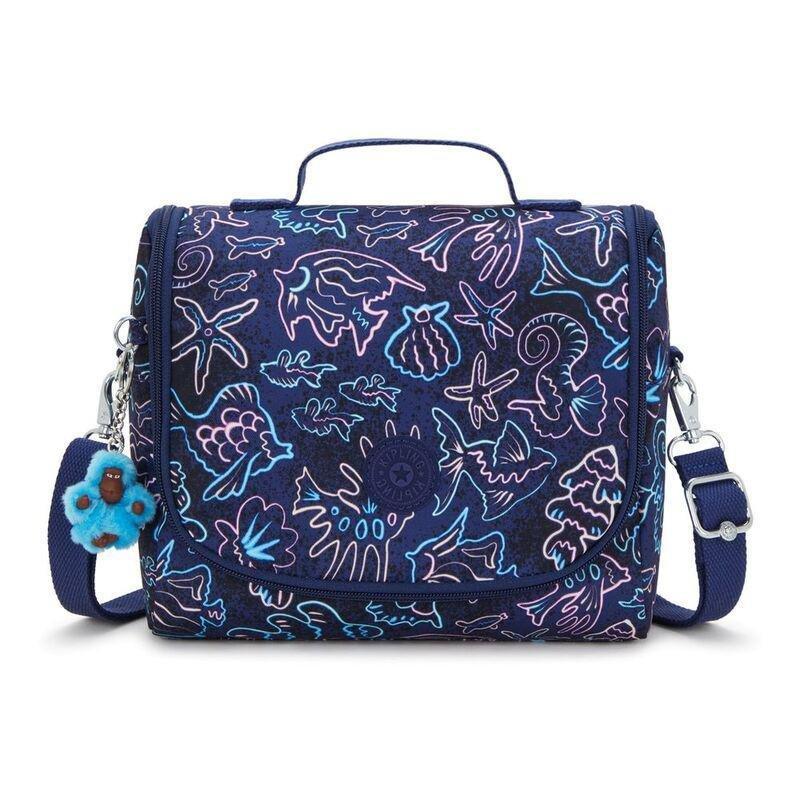 Kipling New Kichirou Disco Fish Lunch Bag, , medium