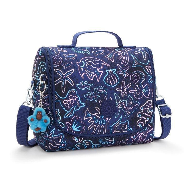 Kipling New Kichirou Disco Fish Lunch Bag, , medium