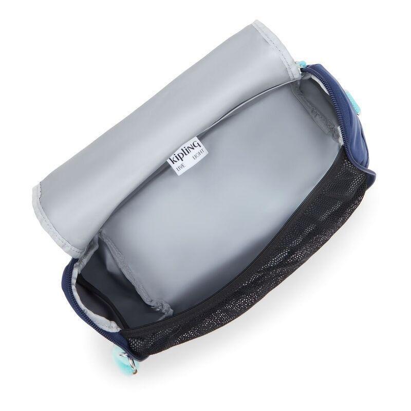 Kipling New Kichirou Resort Navy Lunch Bag, , medium