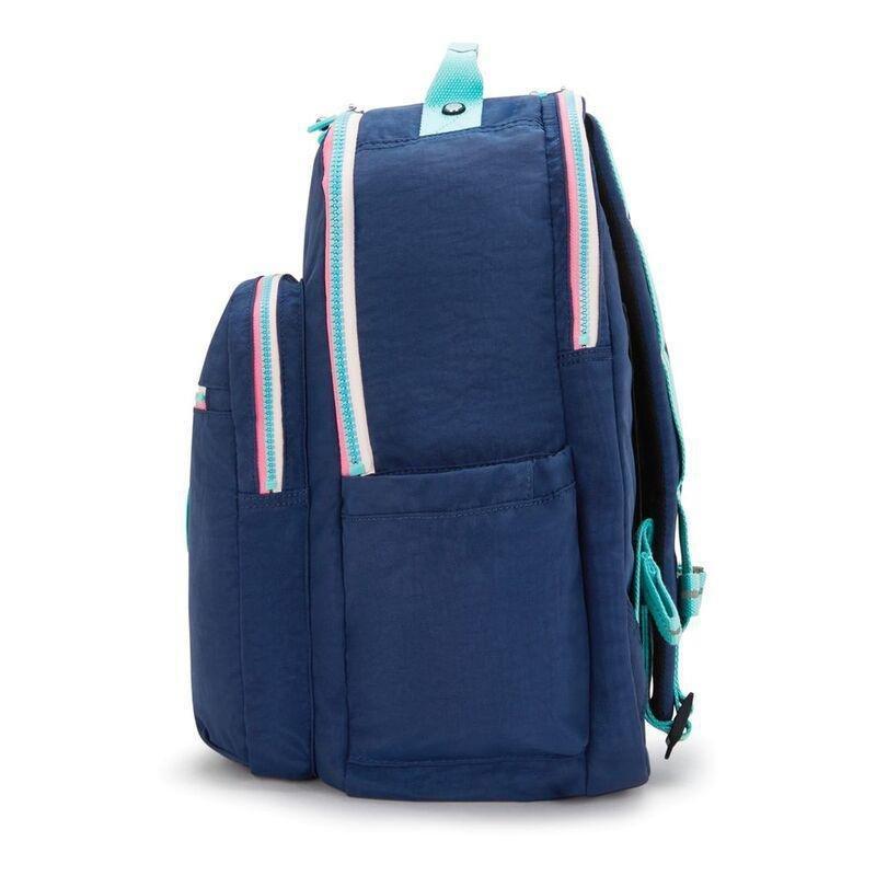 Kipling Seoul College Extra Resort Navy Backpacks, , large image number 5