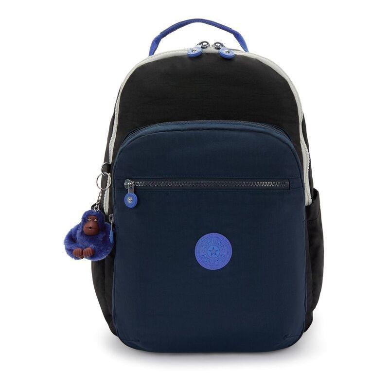 Kipling Seoul College Extra True Block Backpacks, , medium