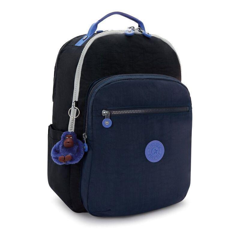 Kipling Seoul College Extra True Block Backpacks, , large image number 3