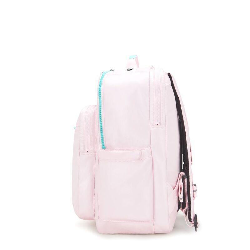 Kipling Seoul College Extra Sea Pink Met Backpacks, , large image number 2