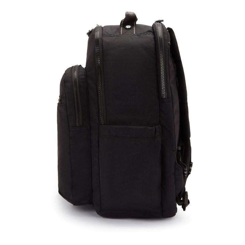 Kipling Seoul College Extra True Black Backpacks, , large image number 4