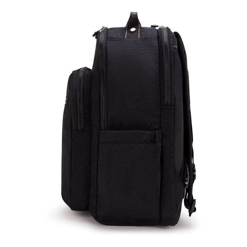 Kipling Seoul College Extra True Black Backpacks, , large image number 5