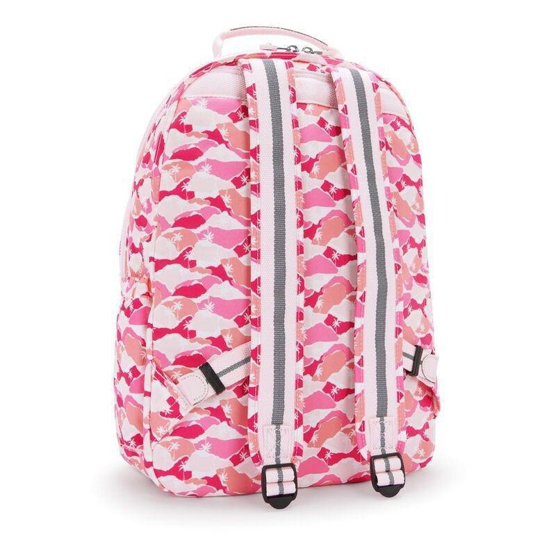 Kipling Seoul Lap Pink Palm Backpacks, , large image number 1