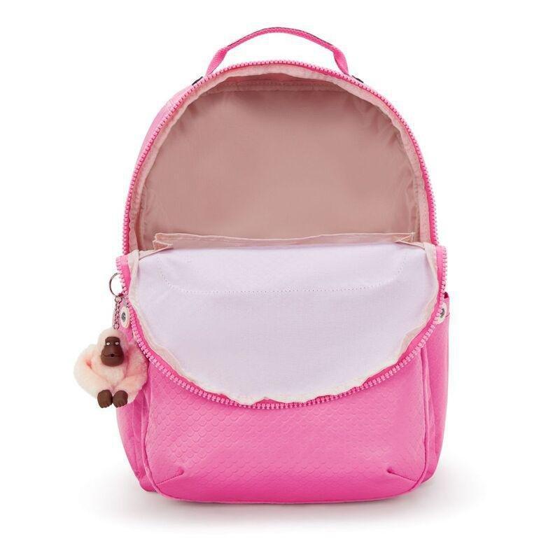 Kipling Seoul Lap Pink Mermaid Em Backpacks, , large image number 2