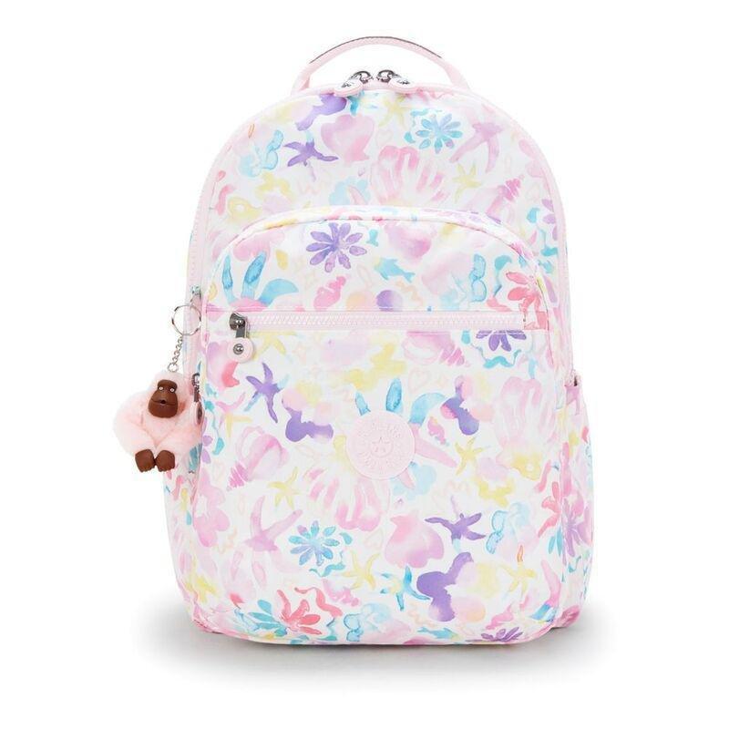 Kipling Seoul Lap Aqua Sea Backpacks, , medium