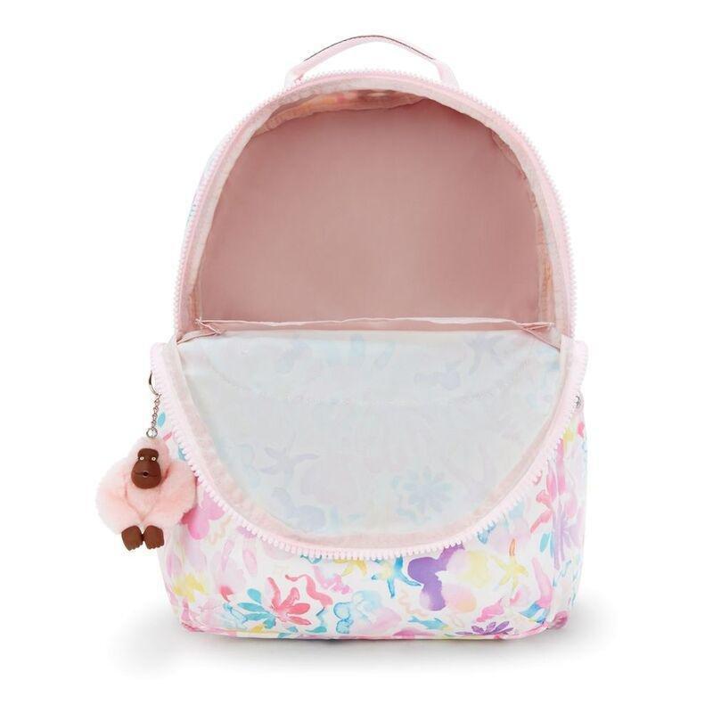 Kipling Seoul Lap Aqua Sea Backpacks, , large image number 1