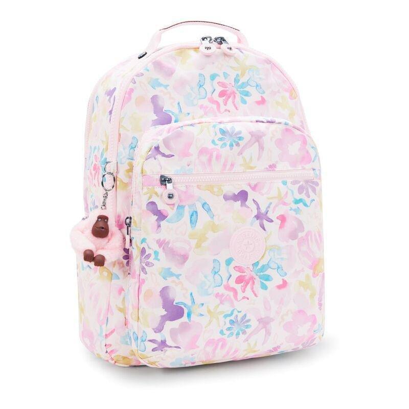 Kipling Seoul Lap Aqua Sea Backpacks, , large image number 6