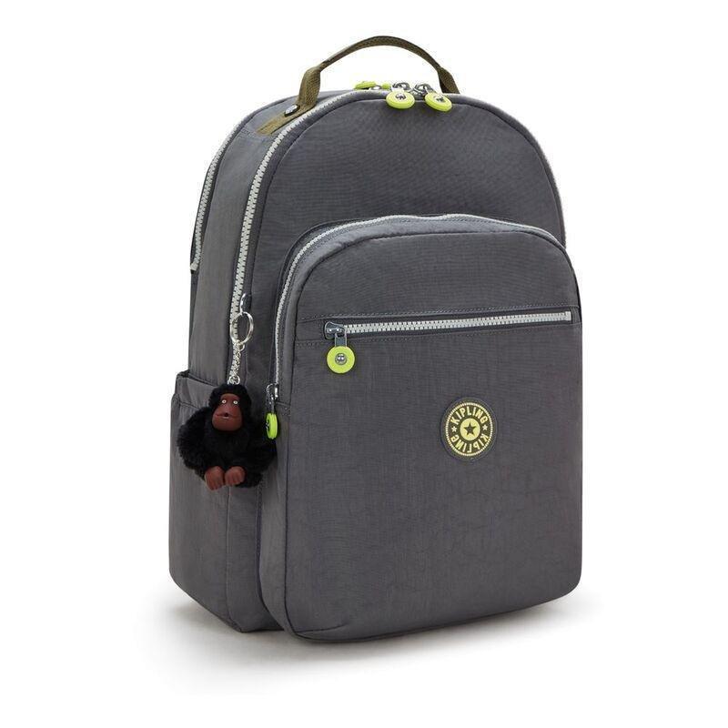 Kipling Seoul Lap Back To Grey Backpacks, , large image number 2
