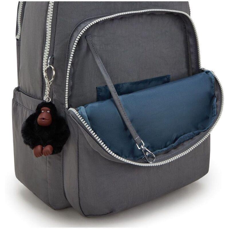 Kipling Seoul Lap Back To Grey Backpacks, , large image number 3