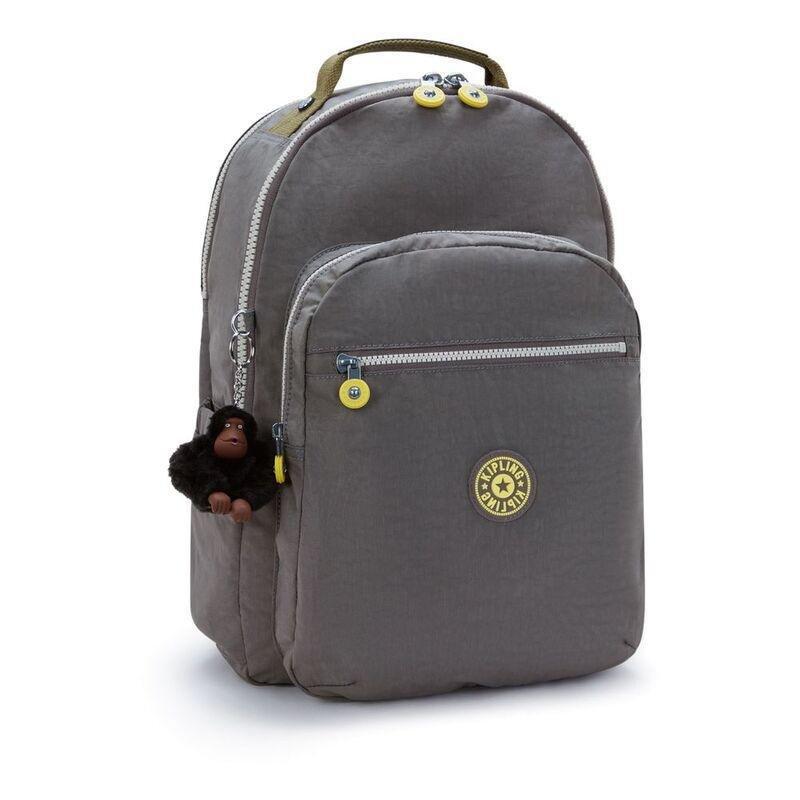Kipling Seoul Lap Back To Grey Backpacks, , large image number 7