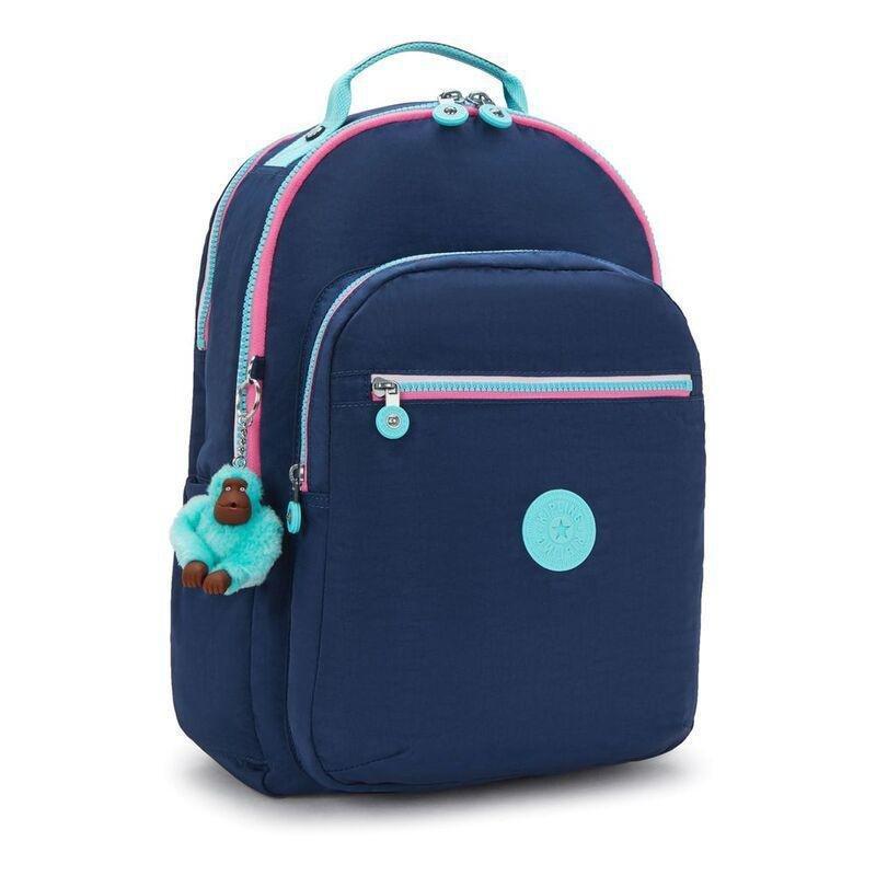 Kipling Seoul Lap Resort Navy Backpacks, , large image number 1