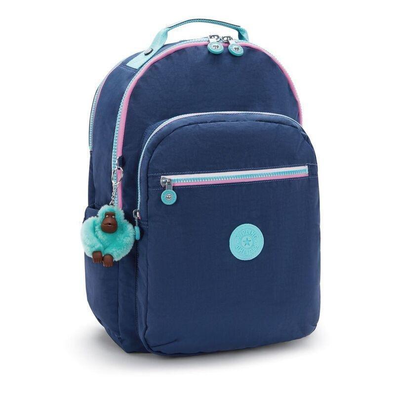 Kipling Seoul Lap Resort Navy Backpacks, , large image number 3