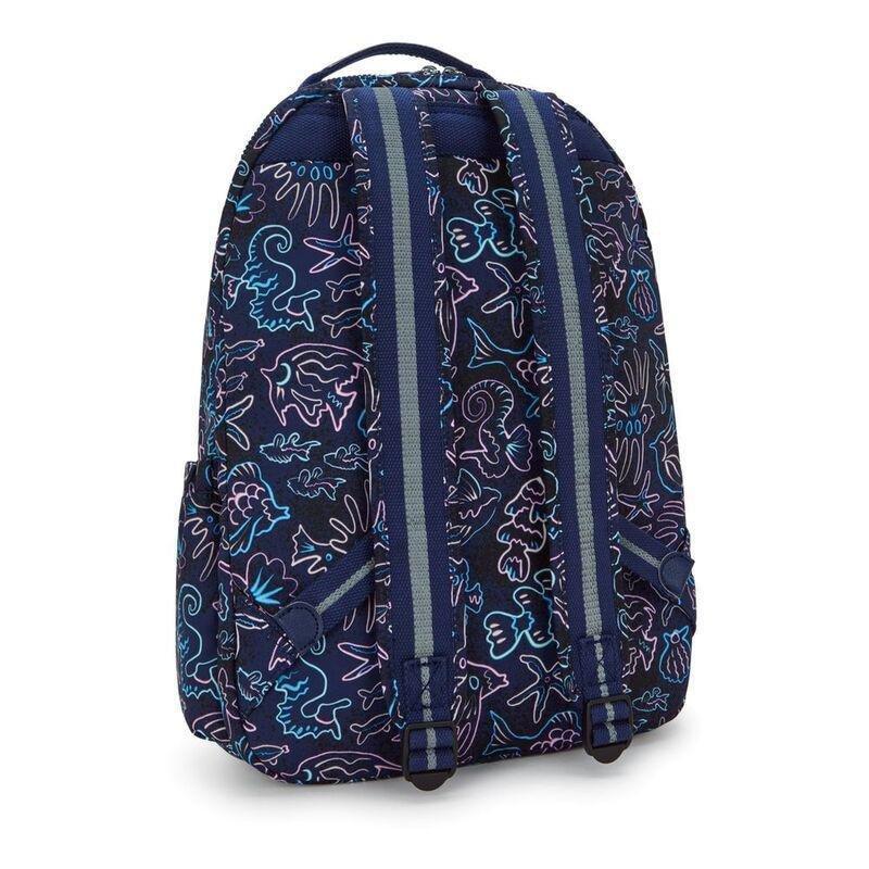 Kipling Seoul Lap Disco Fish Backpacks, , large image number 1