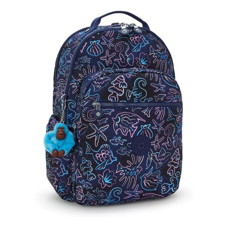 Kipling Seoul Lap Disco Fish Backpacks, , large image number 3