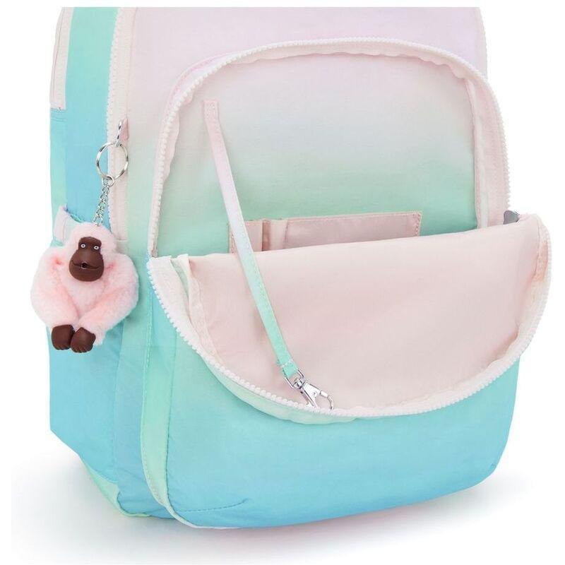 Kipling Seoul Lap Gradient Sea Backpacks, , large image number 4