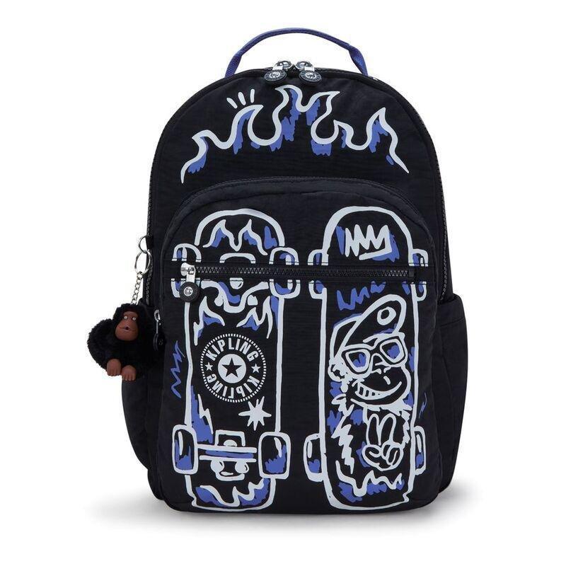 Kipling Seoul Lap Fire Skate Backpacks, , medium