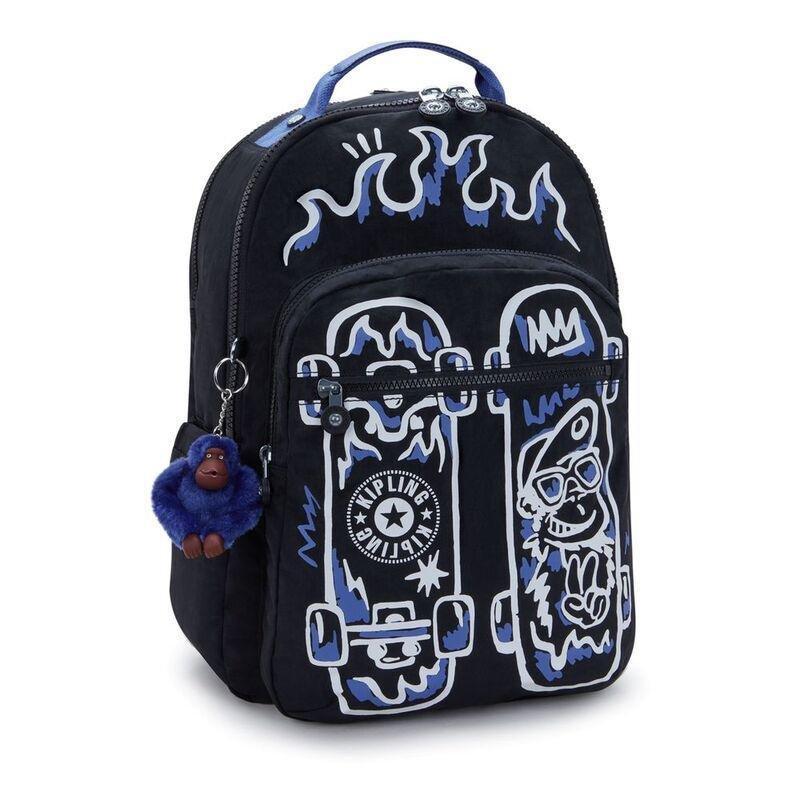 Kipling Seoul Lap Fire Skate Backpacks, , large image number 4