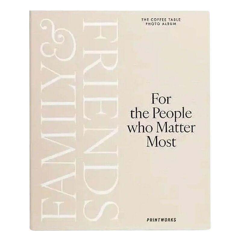 Printworks Photo Album - Family And Friends Beige, , medium