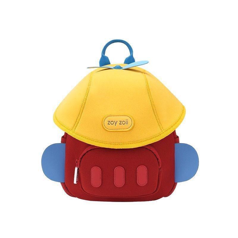 Zoyzoii B50 Mushroom Series Backpack Airplane Small Red, , large image number 0