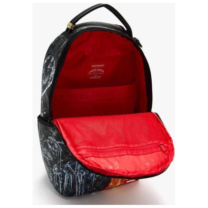 Sprayground Fire & Ice Shark DLXSV Backpack, , large image number 2
