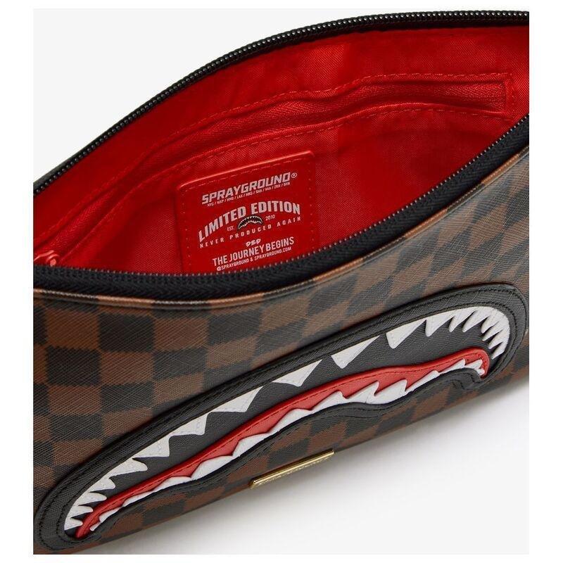 Sprayground Sawtooth Sharks In Paris Crossover Clutch, , medium