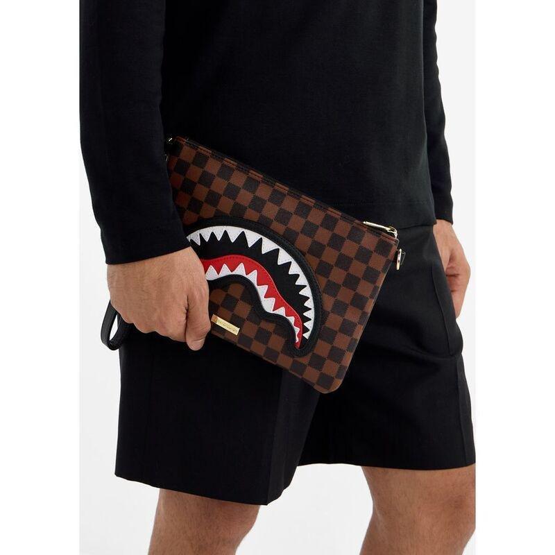 Sprayground Sawtooth Sharks In Paris Crossover Clutch, , large image number 1