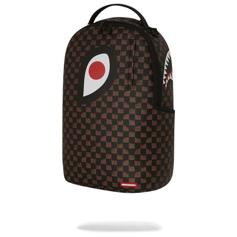 Sprayground Evil Eye Drip Check Dlsxv Backpack, , large image number 3