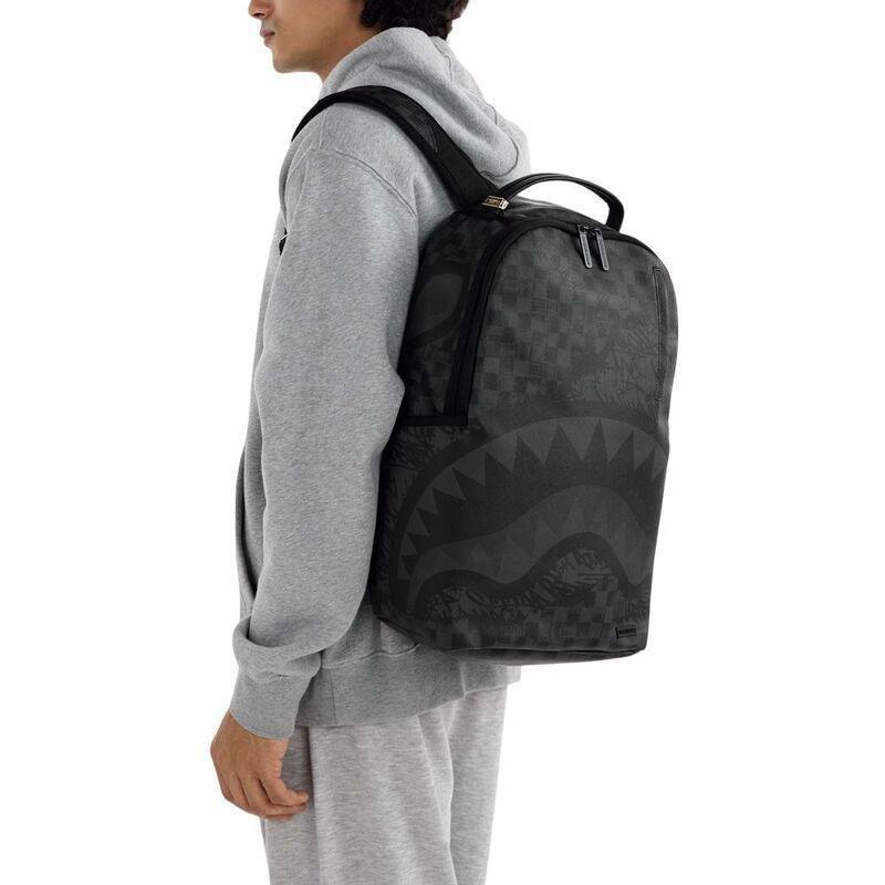Sprayground Torn Graff Check DLXSV Backpack, , large image number 2